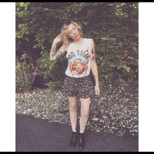 Floral shorts from Urban Outfitters!